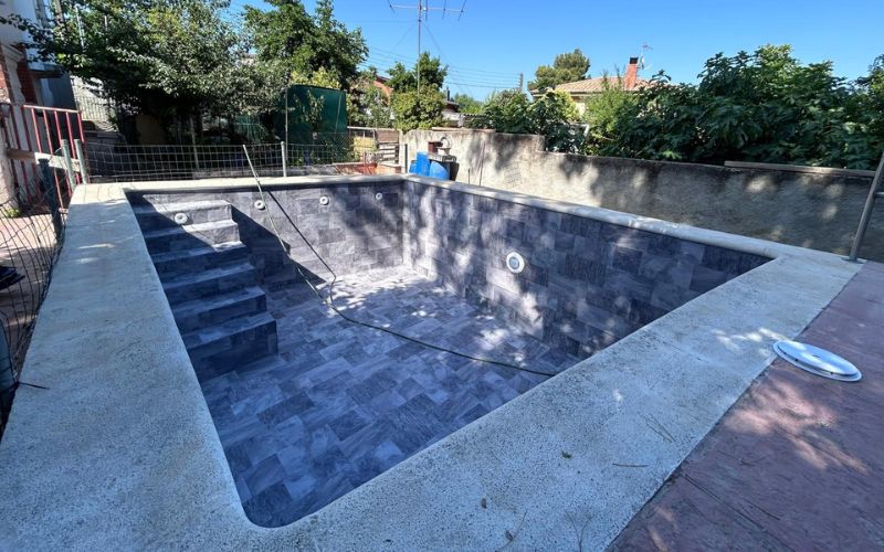 Instalación de membrana armada para piscinas paso a paso