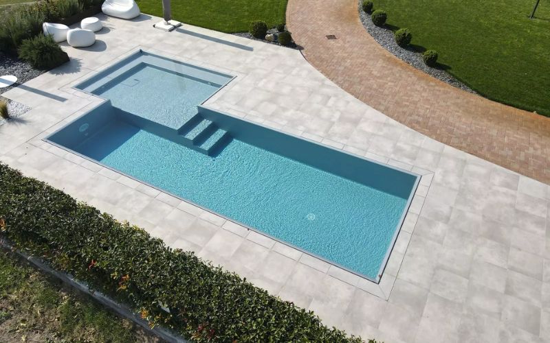 precio lámina armada piscina con acabado moderno