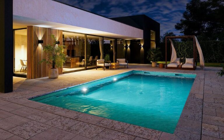 liner armado para piscinas con acabado profesional