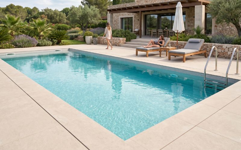 piscina rehabilitada con lámina armada nueva